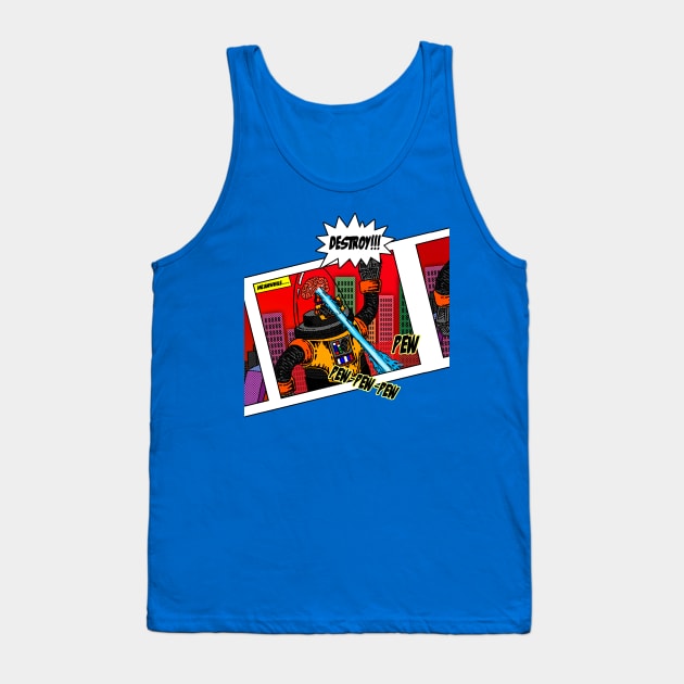 PEW PEW PEW Tank Top by SquareDog